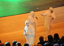 Voca People show. Baku, Azerbaijan, Oct.10, 2014