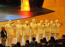 Voca People show. Baku, Azerbaijan, Oct.10, 2014