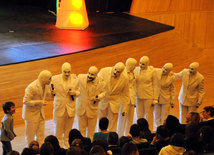 Voca People show. Baku, Azerbaijan, Oct.10, 2014