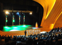 Voca People show. Baku, Azerbaijan, Oct.10, 2014