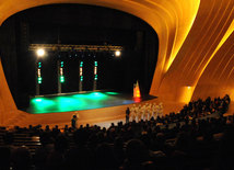 Voca People show. Baku, Azerbaijan, Oct.10, 2014