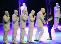 Voca People show. Baku, Azerbaijan, Oct.10, 2014