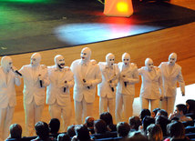 Voca People show. Baku, Azerbaijan, Oct.10, 2014