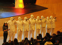 Voca People show. Baku, Azerbaijan, Oct.10, 2014