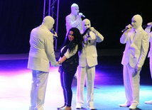 Voca People show. Baku, Azerbaijan, Oct.10, 2014