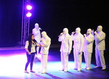 Voca People show. Baku, Azerbaijan, Oct.10, 2014