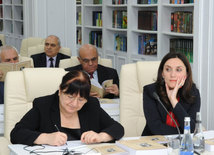 The International Conference on "Literature of Eastern peoples: Tradition and Modernity", dedicated to the 75th anniversary of the prominent scientist-orientalist, Doctor of Philology, Professor Aida Imanguliyeva. Baku, Azerbaijan, Oct.10. 2014