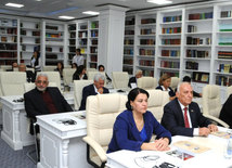 The International Conference on "Literature of Eastern peoples: Tradition and Modernity", dedicated to the 75th anniversary of the prominent scientist-orientalist, Doctor of Philology, Professor Aida Imanguliyeva. Baku, Azerbaijan, Oct.10. 2014