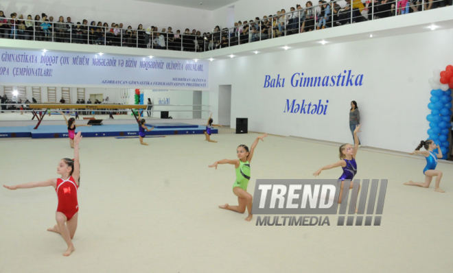 Gimnastika axşamı. Bakı, Azərbaycan, 14 oktyabr 2014