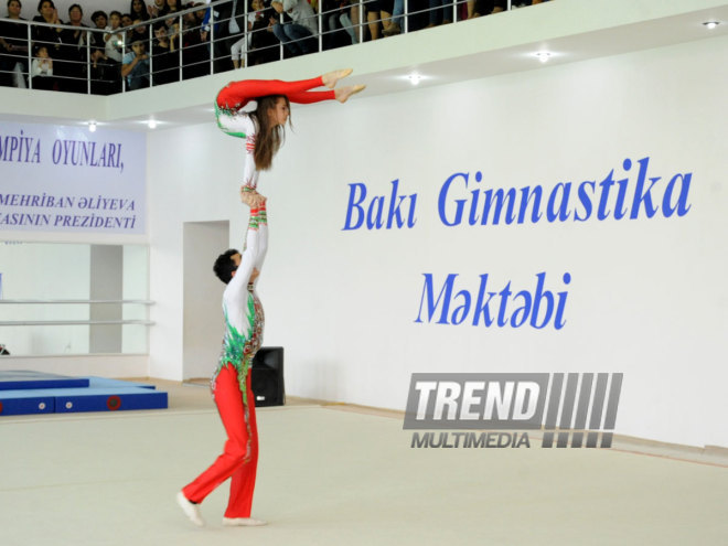 Gimnastika axşamı. Bakı, Azərbaycan, 14 oktyabr 2014