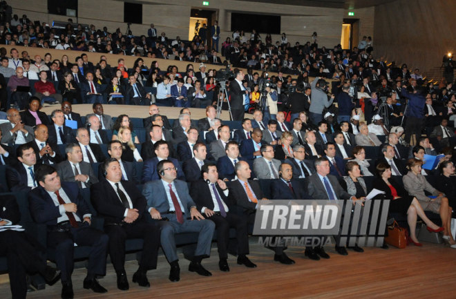 1st Global Forum on Youth Policies. Baku, Azerbaijan, Oct.28, 2014