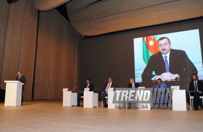 1st Global Forum on Youth Policies. Baku, Azerbaijan, Oct.28, 2014