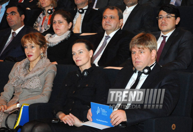 1st Global Forum on Youth Policies. Baku, Azerbaijan, Oct.28, 2014