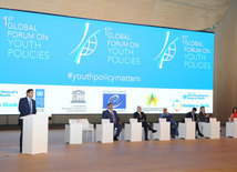 1st Global Forum on Youth Policies. Baku, Azerbaijan, Oct.28, 2014