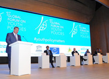 1st Global Forum on Youth Policies. Baku, Azerbaijan, Oct.28, 2014