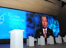 1st Global Forum on Youth Policies. Baku, Azerbaijan, Oct.28, 2014