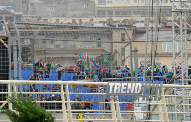 III Beynəlxalq "Baku World Challenge 2014" avtomobil yarışı. Bakı, Azərbaycan, 01 noyabr 2014