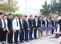 A school in the frontline zone. Qazax, Azerbaijan, Nov.01, 2014