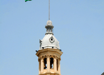 Always waving flag. Baku, Azerbaijan. 2014