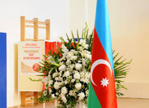 Always waving flag. Baku, Azerbaijan. 2014