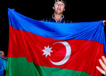 Our flag is our dignity. Baku, Azerbaijan. 2014