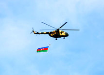 Always waving flag. Baku, Azerbaijan. 2014