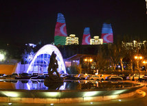 Our flag is our dignity. Baku, Azerbaijan. 2014