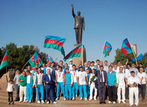 Our flag is our dignity. Baku, Azerbaijan. 2014