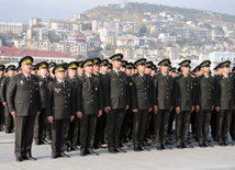 Azerbaijan marks National Flag Day. Baku, Azerbaijan, Nov.09, 2014