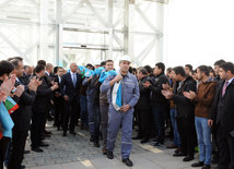 Azerbaijan marks National Flag Day. Baku, Azerbaijan, Nov.09, 2014