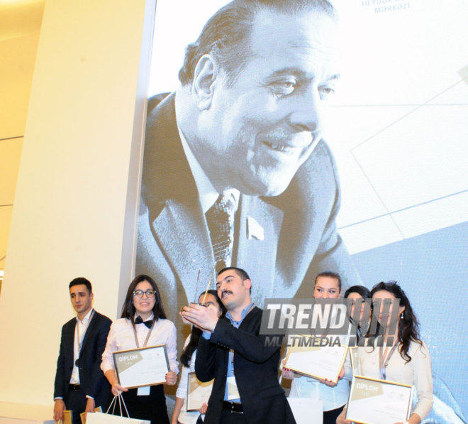 Countrywide competition "Heydar Aliyev and the history of Azerbaijan". Baku, Azerbaijan, Nov.12, 2014