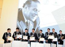 Countrywide competition "Heydar Aliyev and the history of Azerbaijan". Baku, Azerbaijan, Nov.12, 2014