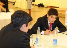 Countrywide competition "Heydar Aliyev and the history of Azerbaijan". Baku, Azerbaijan, Nov.12, 2014