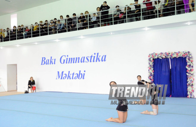 Akrobatika gimnastikası üzrə Azərbaycan Birinciliyi. Bakı, Azərbaycan, 14 noyabr 2014