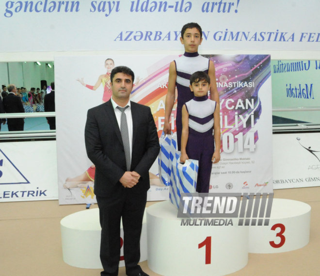 Akrobatika gimnastikası üzrə Azərbaycan Birinciliyi. Bakı, Azərbaycan, 14 noyabr 2014