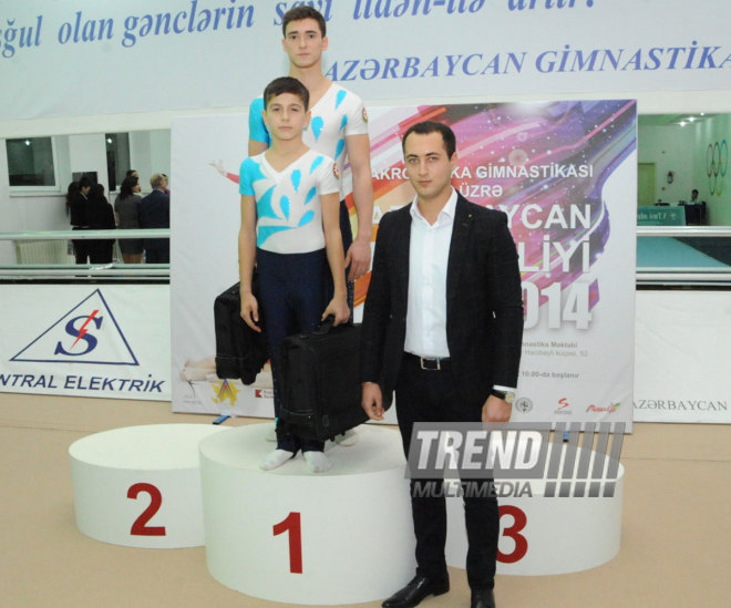 Akrobatika gimnastikası üzrə Azərbaycan Birinciliyi. Bakı, Azərbaycan, 14 noyabr 2014