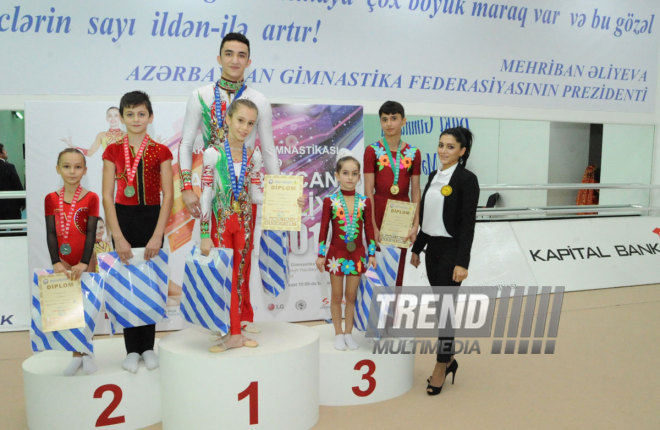 Akrobatika gimnastikası üzrə Azərbaycan Birinciliyi. Bakı, Azərbaycan, 14 noyabr 2014