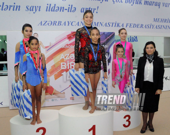 Akrobatika gimnastikası üzrə Azərbaycan Birinciliyi. Bakı, Azərbaycan, 14 noyabr 2014