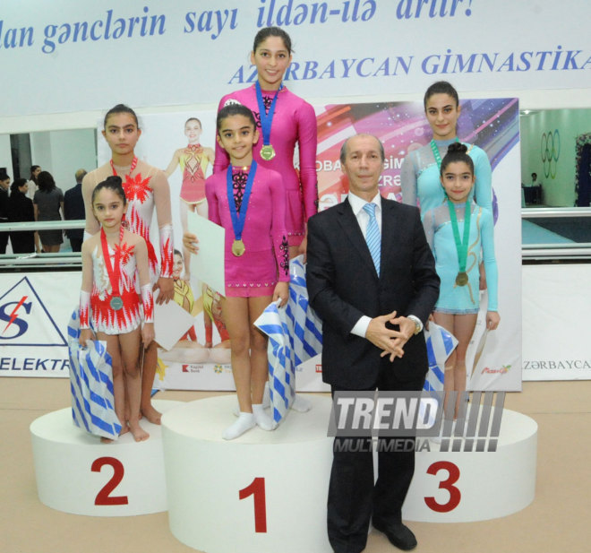 Akrobatika gimnastikası üzrə Azərbaycan Birinciliyi. Bakı, Azərbaycan, 14 noyabr 2014