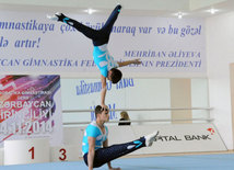 Akrobatika gimnastikası üzrə Azərbaycan Birinciliyi. Bakı, Azərbaycan, 14 noyabr 2014