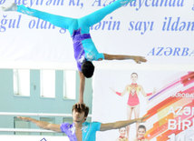 Akrobatika gimnastikası üzrə Azərbaycan Birinciliyi. Bakı, Azərbaycan, 14 noyabr 2014