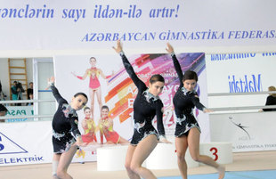 Akrobatika gimnastikası üzrə Azərbaycan Birinciliyi. Bakı, Azərbaycan, 14 noyabr 2014