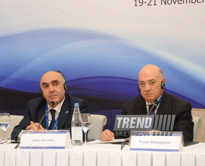 The 3rd session of the Assembly of Parties of the International Anti-Corruption Academy. Baku, Azerbaijan, Nov.19, 2014