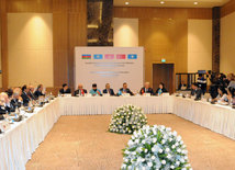 Third meeting of the Ministers of Education of the Turkic Council. Baku, Azerbaijan, Nov.28. 2014