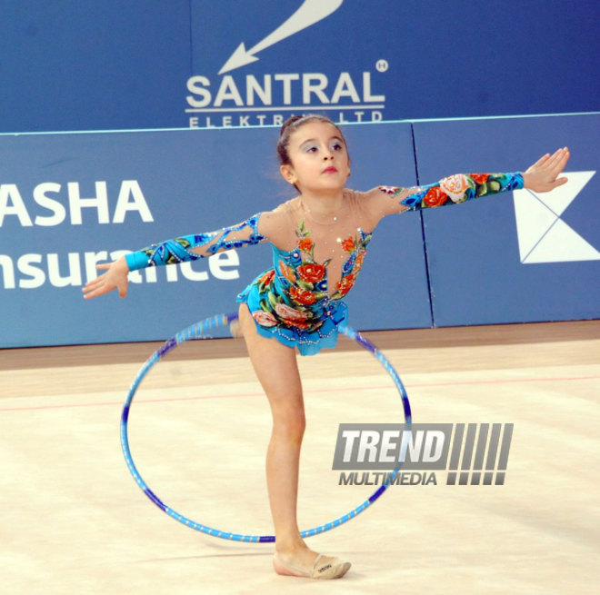 Bədii gimnastika üzrə 21-ci Azərbaycan birinciliyi, Bakı çempionatı, Bölgələrarası Kubok. Bakı, Azərbaycan, 11 dekabr 2014 