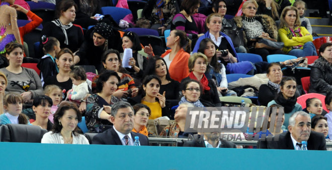 Bədii gimnastika üzrə 21-ci Azərbaycan birinciliyi, Bakı çempionatı, Bölgələrarası Kubok. Bakı, Azərbaycan, 11 dekabr 2014 