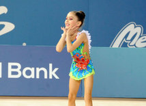 Bədii gimnastika üzrə 21-ci Azərbaycan birinciliyi, Bakı çempionatı, Bölgələrarası Kubok. Bakı, Azərbaycan, 11 dekabr 2014 