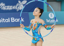 Bədii gimnastika üzrə 21-ci Azərbaycan birinciliyi, Bakı çempionatı, Bölgələrarası Kubok. Bakı, Azərbaycan, 11 dekabr 2014 