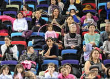 Bədii gimnastika üzrə 21-ci Azərbaycan birinciliyi, Bakı çempionatı, Bölgələrarası Kubok. Bakı, Azərbaycan, 11 dekabr 2014 