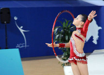 Bədii gimnastika üzrə 21-ci Azərbaycan birinciliyi, Bakı çempionatı, Bölgələrarası Kubok. Bakı, Azərbaycan, 11 dekabr 2014 